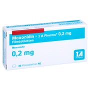 MOXONIDIN-1A Pharma 0,2 mg Filmtabletten 30 St