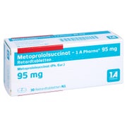 METOPROLOLSUCCINAT-1A Phar.95 Retardtabletten 30 St