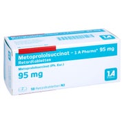 METOPROLOLSUCCINAT-1A Phar.95 Retardtabletten 50 St
