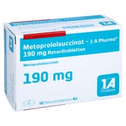 METOPROLOLSUCCINAT-1A Phar.190 Retardtabletten 50 St
