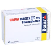 Simva Basics 40 mg Filmtabletten 50 St