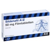 Sildenafil AbZ 50 mg Filmtabletten 4 St