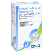 VENTOLAIR mite 50 µg 200 Hub Dosieraerosol 1 St