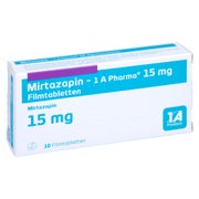 MIRTAZAPIN-1A Pharma 15 mg Filmtabletten 10 St