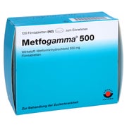 Metfogamma 500 mg Filmtabletten 120 St