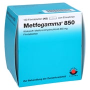 Metfogamma 850 mg Filmtabletten 120 St