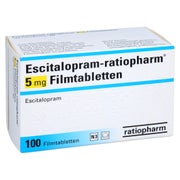 ESCITALOPRAM-ratiopharm 5 mg Filmtabletten 100 St