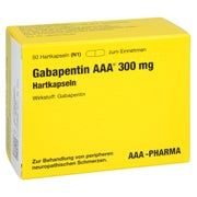Gabapentin AAA 300 mg Hartkapseln 50 St