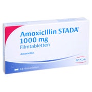 Amoxicillin Stada 1000 mg Filmtabletten 14 St