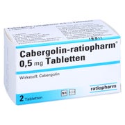 Cabergolin-ratiopharm 0,5 mg Tabletten 2 St