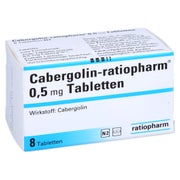 Cabergolin-ratiopharm 0,5 mg Tabletten 8 St