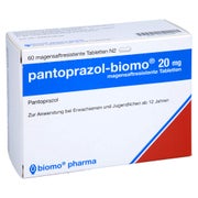 PANTOPRAZOL-biomo 20 mg magensaftres.Tabletten 60 St