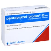 PANTOPRAZOL-biomo 40 mg magensaftres.Tabletten 50 St