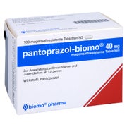 PANTOPRAZOL-biomo 40 mg magensaftres.Tabletten 100 St