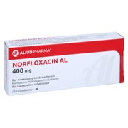 Norfloxacin AL 400 mg Filmtabletten 20 St