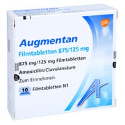 Augmentan 875/125 mg Filmtabletten 10 St