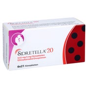 SIDRETELLA 20 0,02 mg/3 mg Filmtabletten 6X21 St