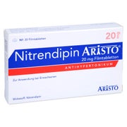 Nitrendipin Aristo 20 mg Filmtabletten 20 St