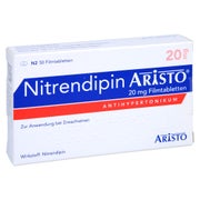 Nitrendipin Aristo 20 mg Filmtabletten 50 St