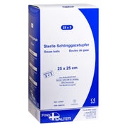 Schlinggazetupfer 25x25 cm steril 2+3 25X5 St