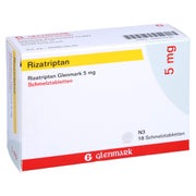 RIZATRIPTAN Glenmark 5 mg Schmelztabletten 18 St