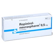 ROPINIROL-neuraxpharm 0,5 mg Filmtabletten 21 St