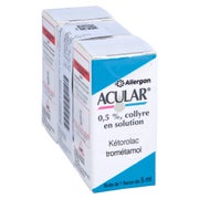 Acular 5 Mg/ml Augentropfen 3X5 ml