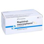 ROPINIROL-neuraxpharm 1 mg Filmtabletten 84 St