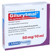 Gilurytmal 50 Mg/10 ml Injektionslösung 5 St