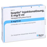 Isoptin Injektionslösung 5X2 ml