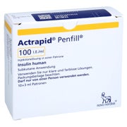Actrapid Penfil 100 I.E./ml 10X3 ml