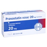 Pravastatin Hexal 20 mg Tabletten 50 St