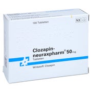 Clozapin-neuraxpharm 50 mg Tabletten 100 St
