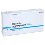 Clozapin-neuraxpharm 100 mg Tabletten 20 St
