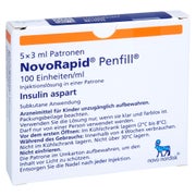 NOVORAPID Penfill 100 E/ml Inj.-Lsg.i.e.Patrone 5X3 ml