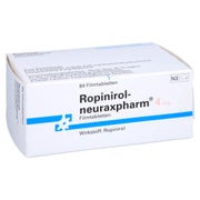 ROPINIROL-neuraxpharm 4 mg Filmtabletten 84 St