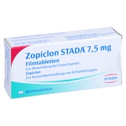 Zopiclon Stada 7,5 mg Filmtabletten 10 St