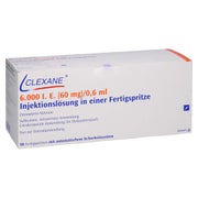 CLEXANE 6.000 I.E. 60mg/0,6ml ILO F.Sp.+Sich-Sys. 50 St