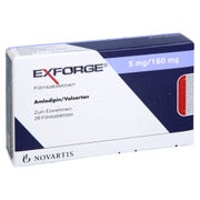 Exforge 5 Mg/160 mg Filmtabletten 28 St