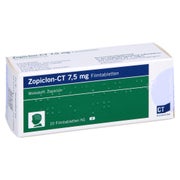 Zopiclon-ct 7,5 mg Filmtabletten 10 St