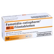 FAMOTIDIN-ratiopharm 40 mg Filmtabletten 50 St