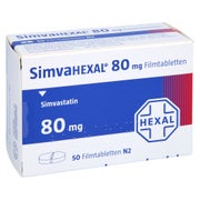 Simvahexal 80 mg Filmtabletten 50 St