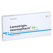 LAMOTRIGIN-neuraxpharm 50 mg Tab.z.H.Susp.z.Einn. 100 St