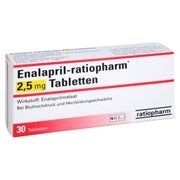 Enalapril-ratiopharm 2,5 mg Tabletten 30 St