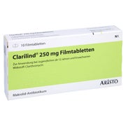 Clarilind 250 mg Filmtabletten 10 St
