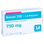 Amoxi 750-1a Pharma Filmtabletten 10 St