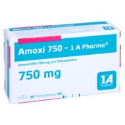 Amoxi 750-1a Pharma Filmtabletten 30 St
