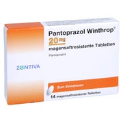PANTOPRAZOL Winthrop 20 mg magensaftres.Tabletten 14 St