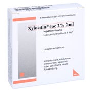 Xylocitin-loc 2% 2 ml Injektionslösung A 5X2 ml