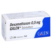 Dexamethason 0,5 mg GALEN Tabletten 20 St